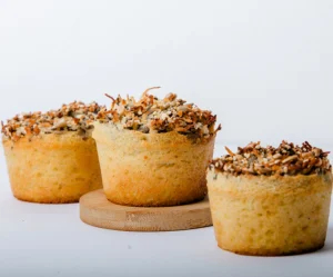 Muffins de Coco con Semillas Crocantes